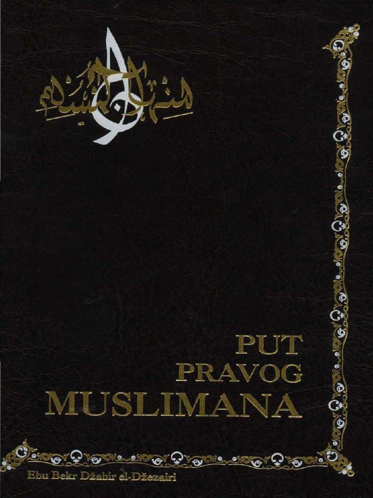 Naslovnica knjige Put pravog muslimana 1/2